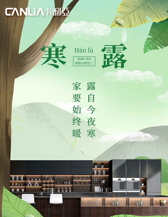 厨房客厅化，就用卡利亚不锈钢橱柜