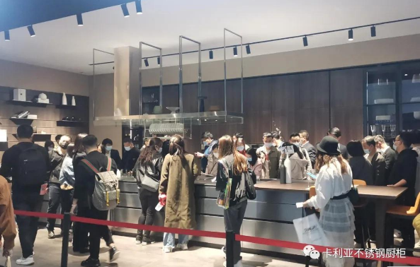 设计碰撞人气，聚焦卡利亚不锈钢橱柜广州设计周圈粉无数